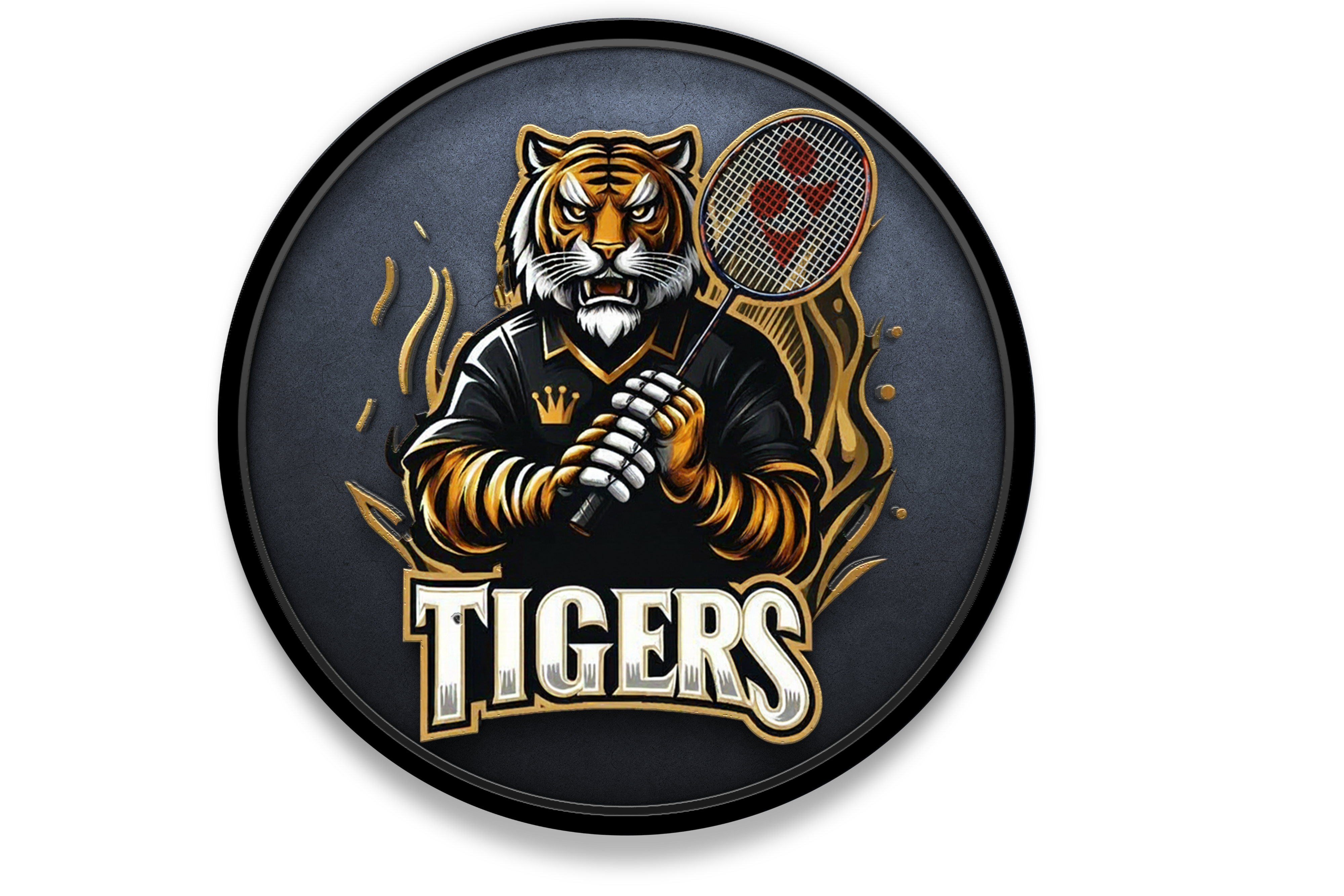 Tiger Badminton Logo